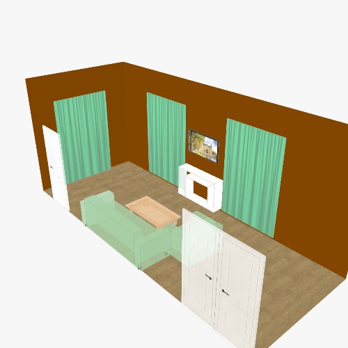 Зал Free 3D furniture designs and blueprints from Flatma Community