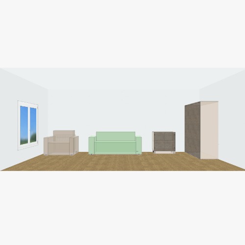 Зал Free 3D furniture designs and blueprints from Flatma Community
