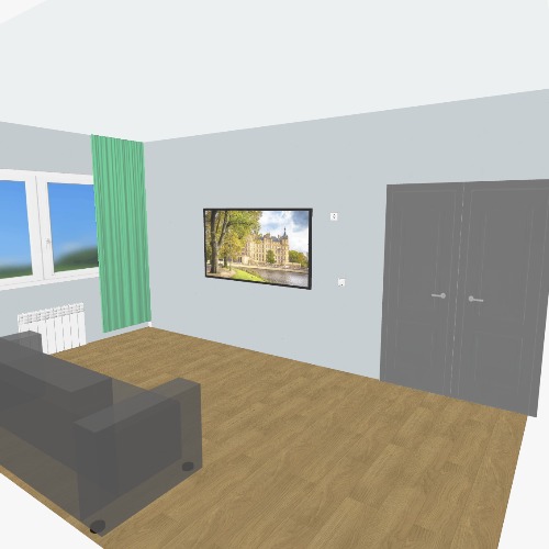 Зал Free 3D furniture designs and blueprints from Flatma Community