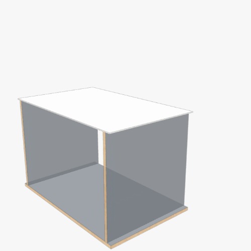 Журнальный столик-контейнер Free 3D furniture designs and blueprints from Flatma Community